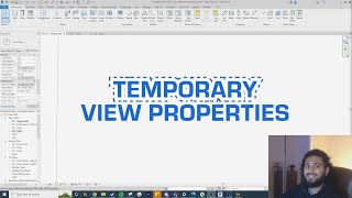 Revit Quick Tips 03  Temporary View Properties [upl. by Ahsinal]