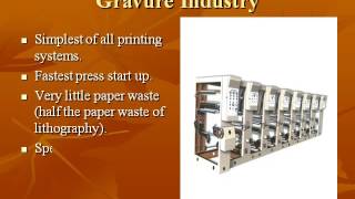 Gravure Printing process [upl. by Seiuqram]