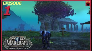 Lets Play World of Warcraft Dragonflight  Lightforged Draenei Death Knight  Relaxing Leveling [upl. by Harelda]