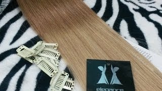 Como coser los clips a las extensiones  Ibramakeup [upl. by Gardner]