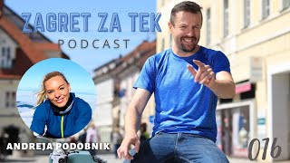 Zagret za tek  podcast 016  Andreja Podobnik [upl. by Mccutcheon]