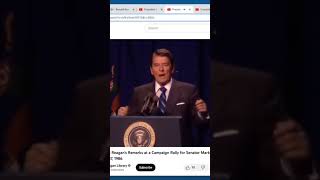 🤣 Ronald Reagan tells funny joke reagan [upl. by Julianne333]