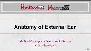 Live class on Anatomy of External Ear Dr Suguna [upl. by Aderf]