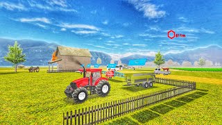 Starting from Scratch Indain Tractor Games 3D Farming  Android Gameplay [upl. by Kramer]