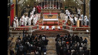 Quddiesa blOrdinazzjoni ta Djakni millKonkatidral ta San Ġwann ilBelt Valletta [upl. by Matthew]