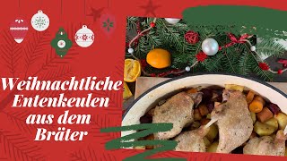 ENTENKEULEN braten Rezept für dein 5Gänge TCM WEIHNACHTSMENÜ [upl. by Enellek375]