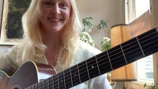 Laura Marling  Isolation Guitar Tutorials 3  Sophia  Salinas  DGDGBD IGTV [upl. by Selinda]