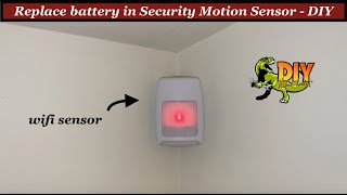 Replace Honeywell home security motion sensor battery  DIY [upl. by Bendicty]