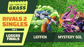 Leffen Ranno vs Mystery Sol Fleet  DPG 2024  Rivals of Aether 2 Losers Finals [upl. by Wadlinger]