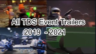 Tower Defense Simulator All Trailers 2019  2021  Roblox [upl. by Aelyk]