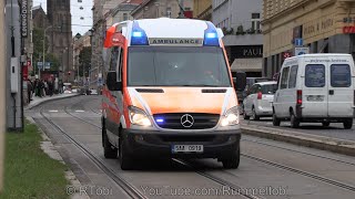 Prague Meditrans ambulance 154 responding  Praha Meditrans RZP 154 CZ  6102021 [upl. by Tremann67]