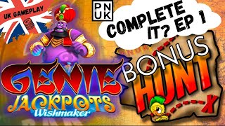 Genie Jackpots Wishmaker Completed It  Episode 1  PUNK Slots 2024 [upl. by Atinram]