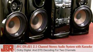 JVC DXJ21 Midsize 21 Channel Stereo Audio System  JRcom [upl. by Lidstone535]