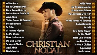 Christian Nodal Mix 2024  Las Mejores Banda Románticas  30 Canciones [upl. by Neenad349]