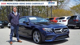 BRAND NEW 2020 MercedesBenz E450 Cabriolet  Video Tour with Sam [upl. by Bigford]