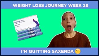 Why Im Quitting Saxenda amp Weight Loss Update  Therapy Session amp Psychiatry Appointment [upl. by Annawd]