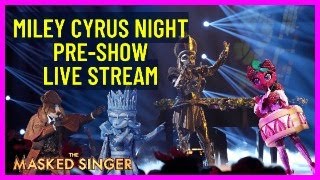 Miley Cyrus Night preshow  Masked Singer [upl. by Yanffit]