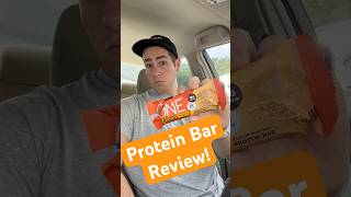 Protein Bar Review  One Bar Reeses weightlossgym [upl. by Dimo]