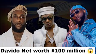 Davido Beat Burna boy and Wizkid as he Become the Richest African Artist [upl. by Mace814]