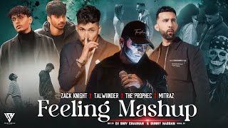 Zack Knight X Talwiinder X The PropheC X Mitraz  Feeling Punjabi Mashup 2024  Sunny Hassan Visual [upl. by Geof]