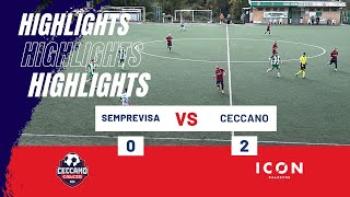 Semprevisa  Ceccano 02 Highlights [upl. by Hazrit842]