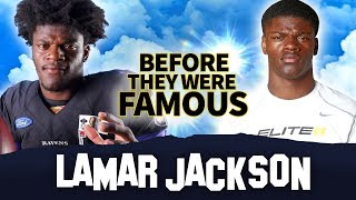 Lamar Jackson  Before They Were Famous  Baltimore Ravens QB Biography [upl. by Ytissahc]