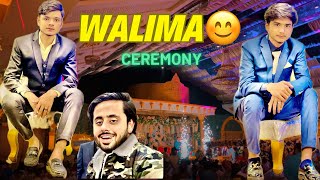 Walima ceremony ☺️Pakistani shadi event  highlights of walima wedding The End❤️ [upl. by Yenoh]