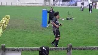 Circuit lactique CSBJ rugby Lactic training in rugby [upl. by Anadal]