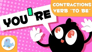 CONTRACTIONS of the Verb quotTo Bequot 🦸‍♀️ GRAMMAR and SPELLING for Kids 📝 Superlexia⭐ Episode 5 [upl. by Cynara]