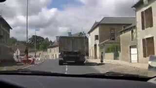 SUR LA ROUTE  RN 147 LIMOGES  POITIERS [upl. by Kenzi]