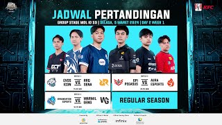 🔴LIVE  MDL ID S9  Regular Season  Hari 2 Minggu 1 [upl. by Wit]