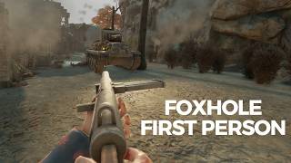 First Person Mode In Foxhole [upl. by Akiv977]