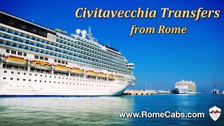 Civitavecchia Transfers from Rome RomeCabs Private Transfers [upl. by Jordana569]