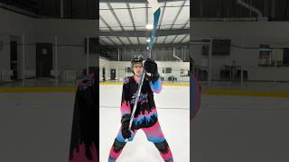 The most UNIQUE hockey stick I have ever seen🌴🏒 hockey hockeystick [upl. by Naed]