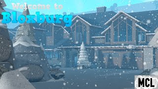 I remade a Lake Tahoe Megamansion in Bloxburg [upl. by Macfarlane]