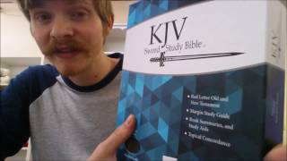 KJV Sword Study Bible Opportunity Knocks [upl. by Yenot]