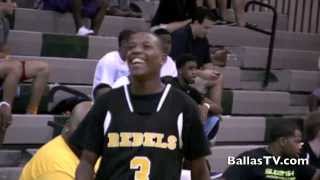 55 Trae Jefferson gives his best Allen Iverson Impersonation  Las Vegas Super 64 [upl. by Mather]