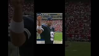 Tony Romo is a crazy pull🔥🔥 americanfootball nfl cowboys [upl. by Armelda856]