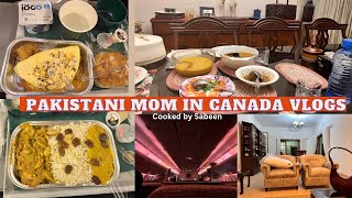 🇨🇦Canada to Pakistan 🇵🇰  PIA airlines✈️ Travel Prep Mom of 4 Travel alone  Cooked by Sabeen [upl. by Mloc515]