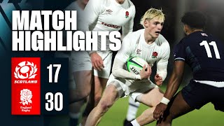 Highlights  Scotland U20 Men vs England U20 Men  U20 Six Nations [upl. by Estell]