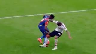 Wilfried Zaha destroyed Ashley Young [upl. by Lamiv]