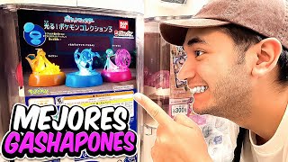 ¿Estos son los MEJORES GASHAPONES de POKEMON en JAPON [upl. by Nylknarf]