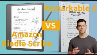 Amazon Kindle Scribe vs Remarkable 2 – Which is the Better ENote Device [upl. by Rap]