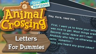 Letters for Dummies  Animal Crossing New Horizons [upl. by Jyoti]