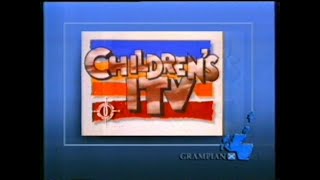 Grampian Television junction amp Childrens ITV open  1989 [upl. by Epolenep440]