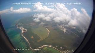 Approaching amp Landing at Punta Cana with the TUIFLY Dreamliner Boeing 787 [upl. by Thinia255]