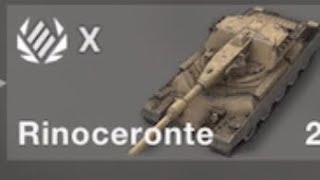 Buying the brand new Rinoceronte Line in WOT BLITZ [upl. by Eupheemia]