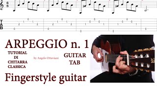 Fingerstyle Guitar  Arpeggio n1 [upl. by Kape]