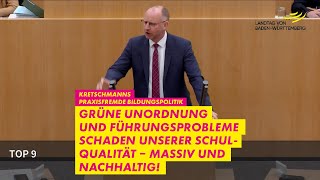 Grüne Unordnung und Führungsprobleme schaden unserer Schulqualität – massiv und nachhaltig [upl. by Tonry]