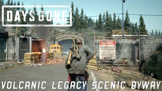 Days Gone  Nero Checkpoint  Volcanic Legacy Scenic Byway [upl. by Onifur]